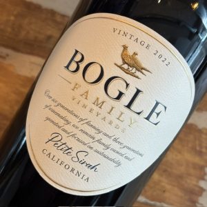 2022 Bogle Family vineyards - Petite Syrah