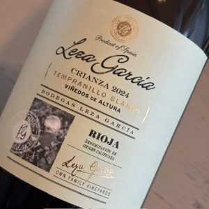 2024 Leza Garcia - Rioja Crianza - Tempranillo Blanco